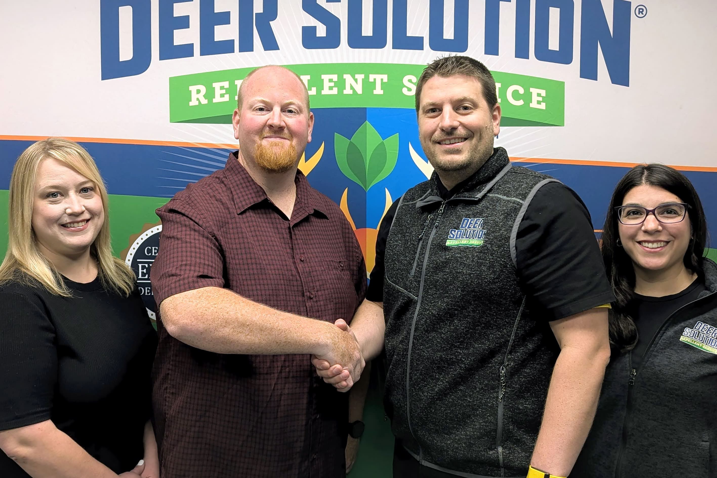 Deer Solution welcomes Brian and Heather Lee